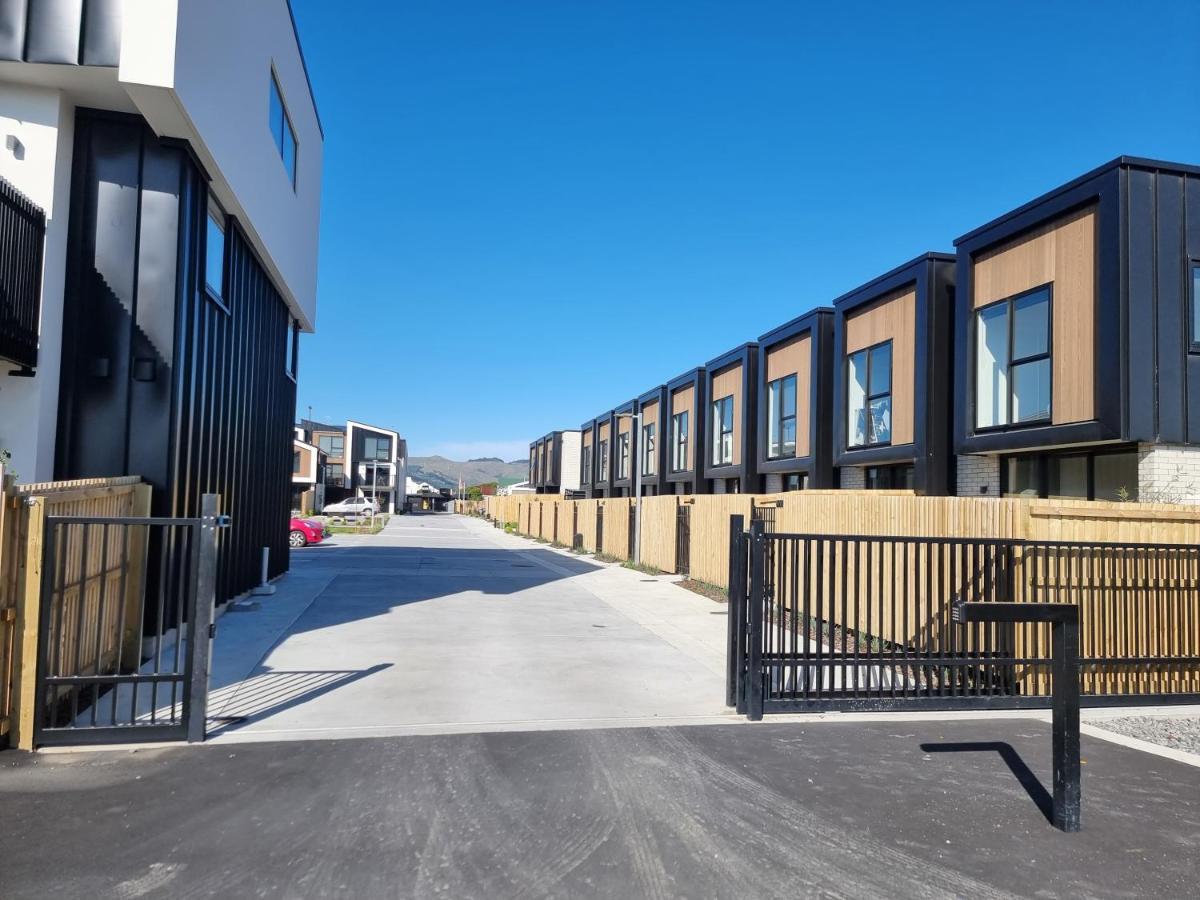 Villa Addington Townhouse With Carpark 8Mins Walk To Hagley Park South Christchurch Exterior foto