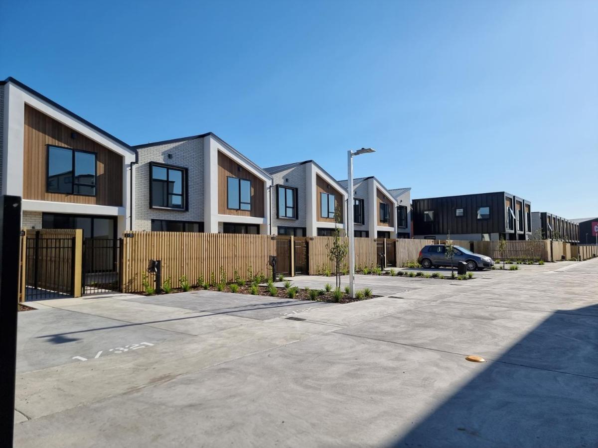 Villa Addington Townhouse With Carpark 8Mins Walk To Hagley Park South Christchurch Exterior foto