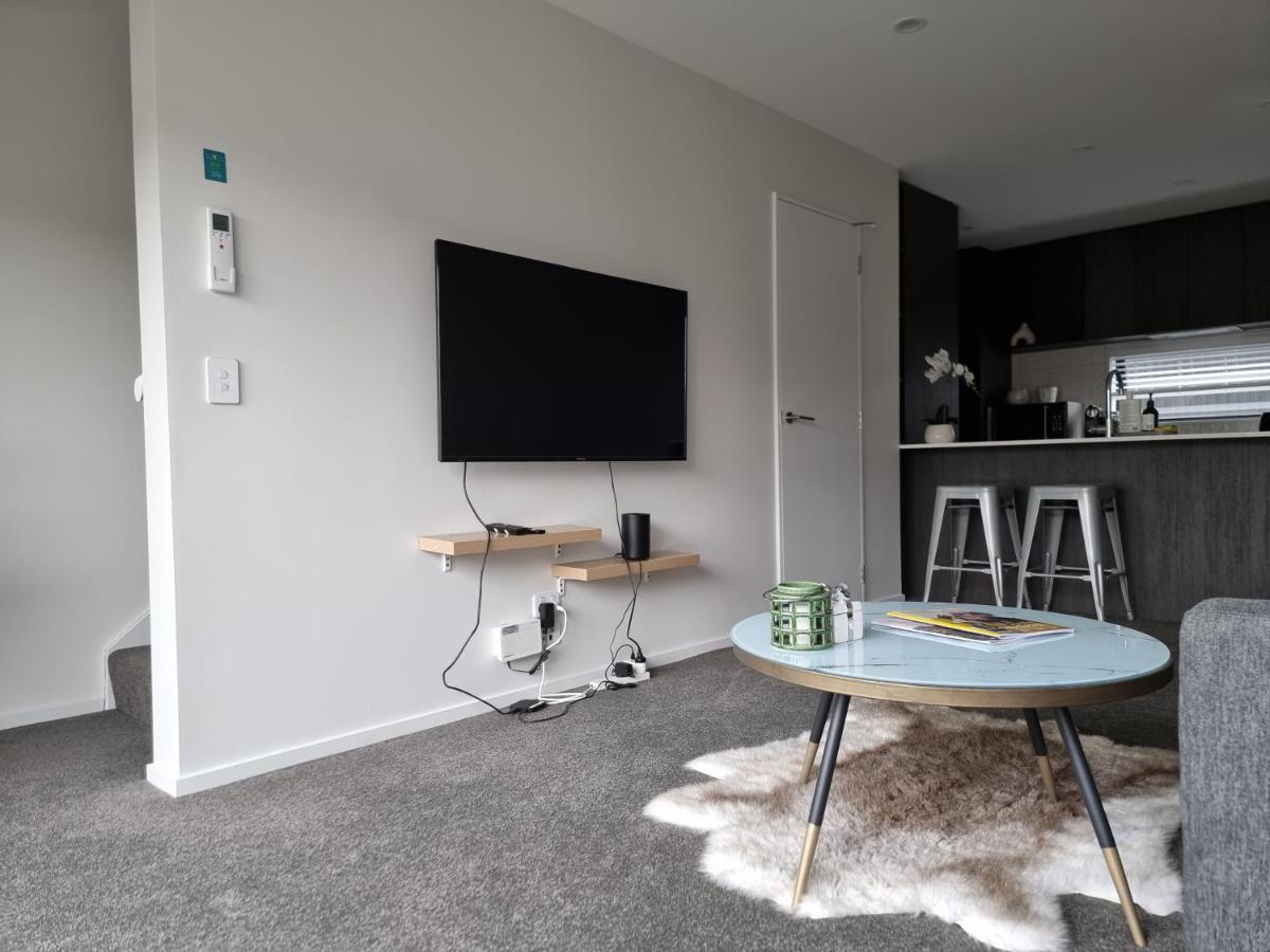 Villa Addington Townhouse With Carpark 8Mins Walk To Hagley Park South Christchurch Exterior foto